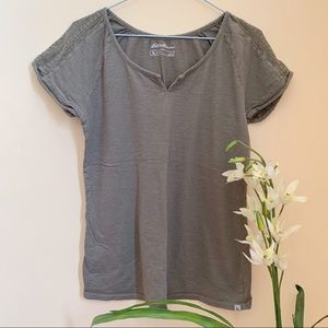 Olive green tee